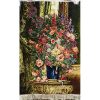 تابلوفرش دستباف طرح گلدان گل های زیبا و خوش رنگ کد 1202